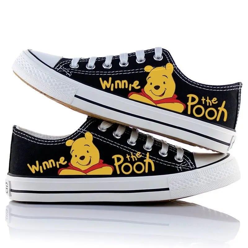 ESC BUTİK Winnie The Pooh Baskılı Unisex Kanvas Ayakkabı