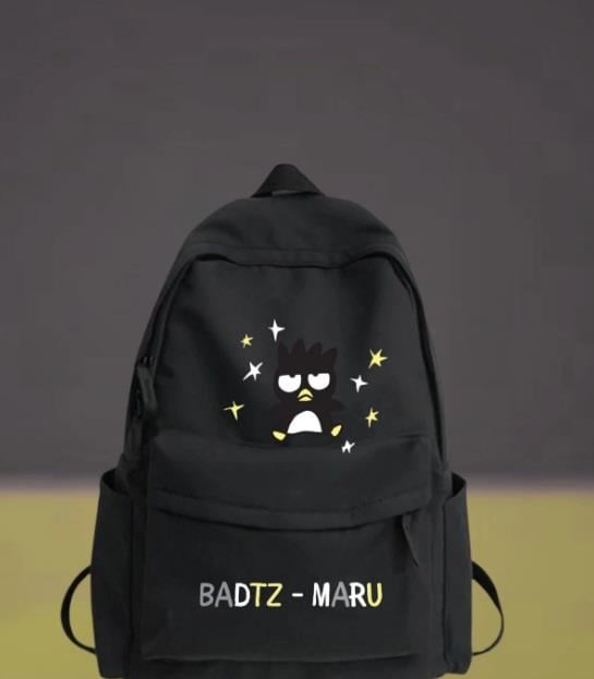 ESC BUTİK Nilay Stitch Baskılı Renkli Unisex Okul Sırt Çantası
