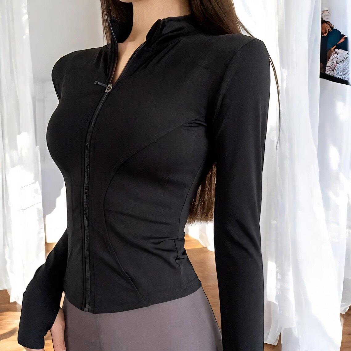 ESC BUTİK Rover Basic Slim Fit Fermuarlı Bluz