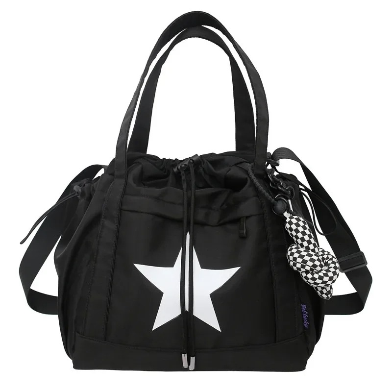 ESC BUTİK Star Detail Large Capacity Postacı Çantası