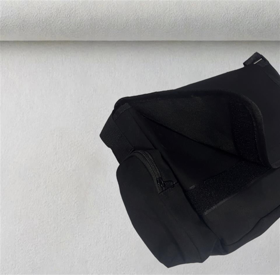 ESC BUTİK Streetwear Unisex Siyah Postacı Çantası