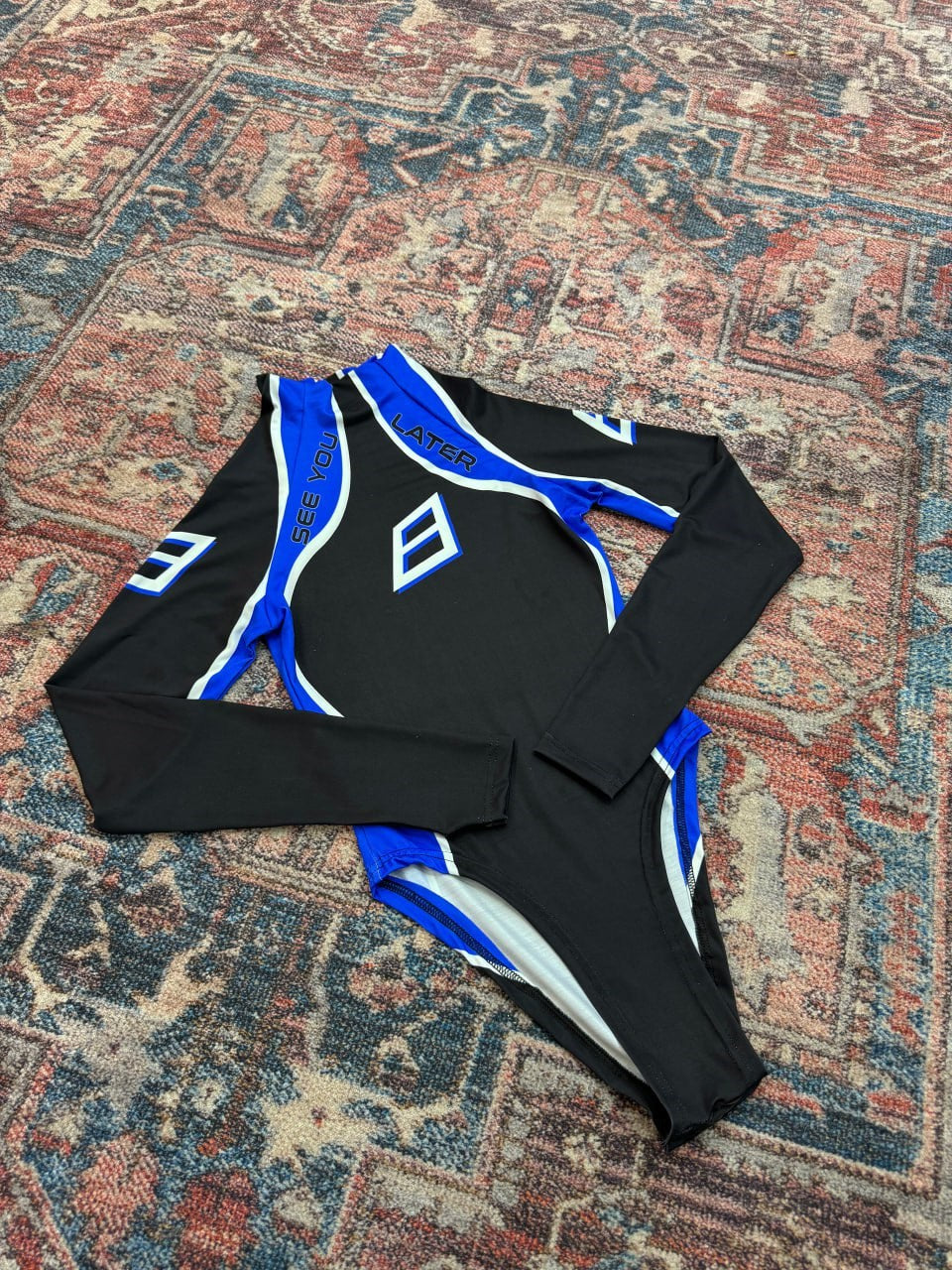 Cosplay Retro Sax Later See You - Çıtçıtlı Body