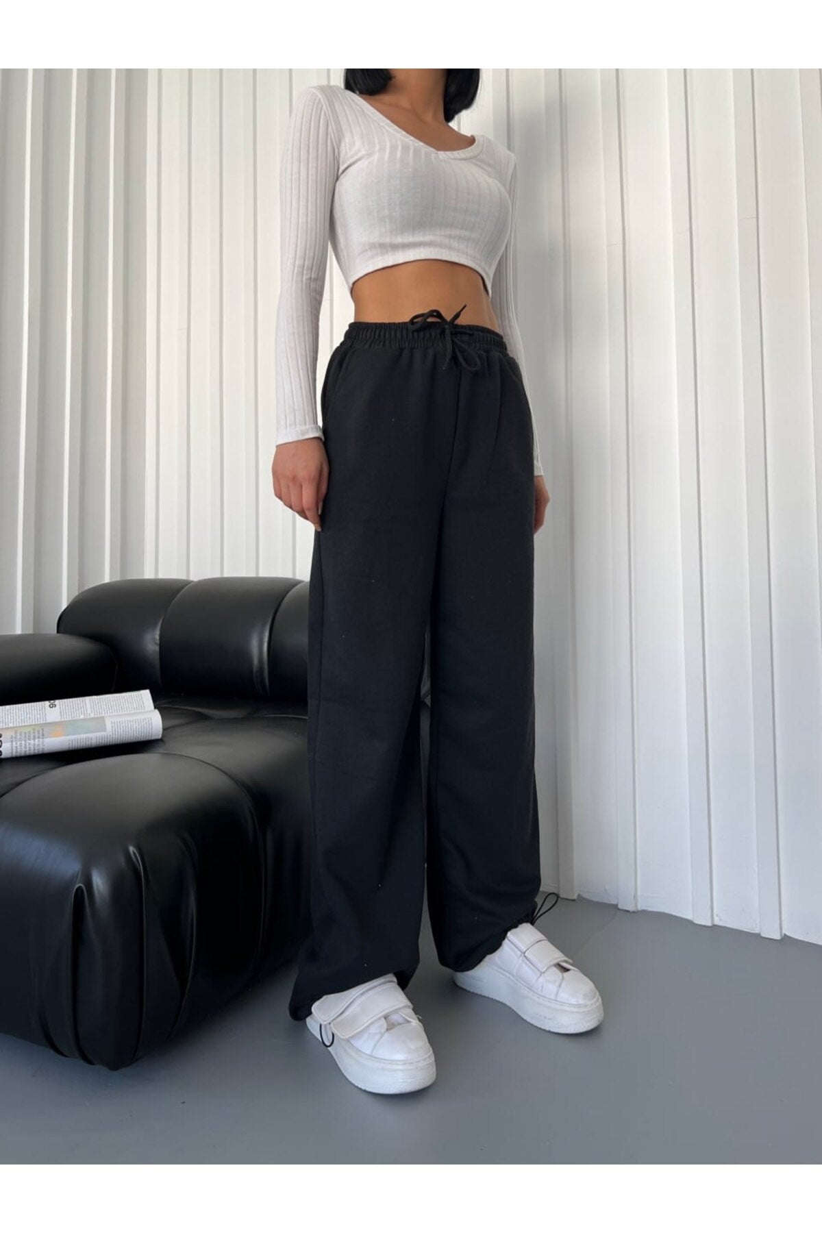 Atelier Bol Kalıp Eşofman Altı Outdoor Streetwear Y2K