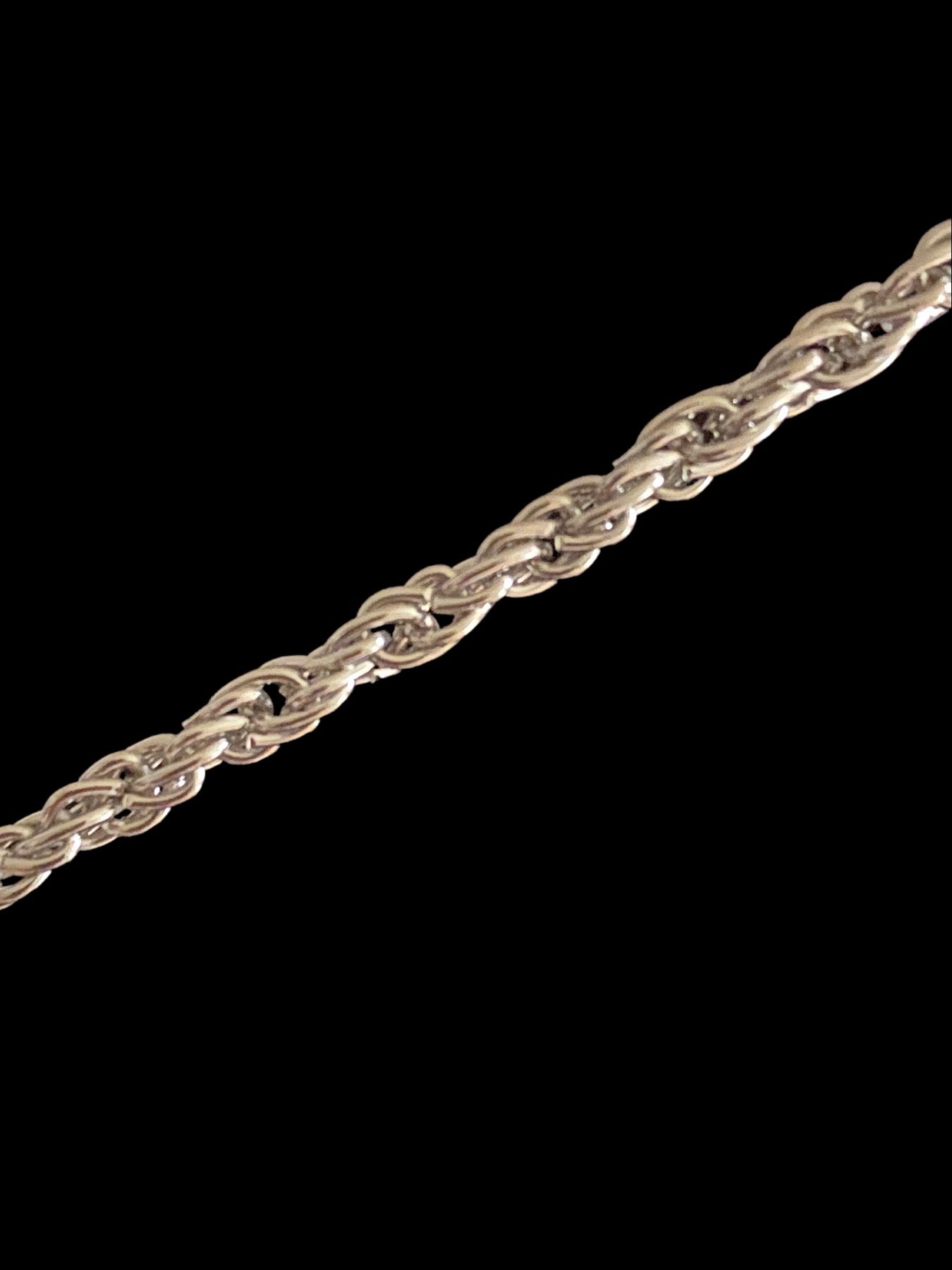 Antik Gümüş Kaplama Unisex Paslanmaz Çelik Zincirli Papatya Kolye