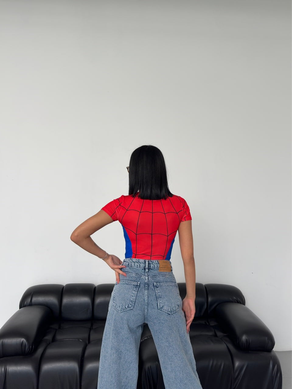 Cosplay Retro Red-Spider Body T-Shirt