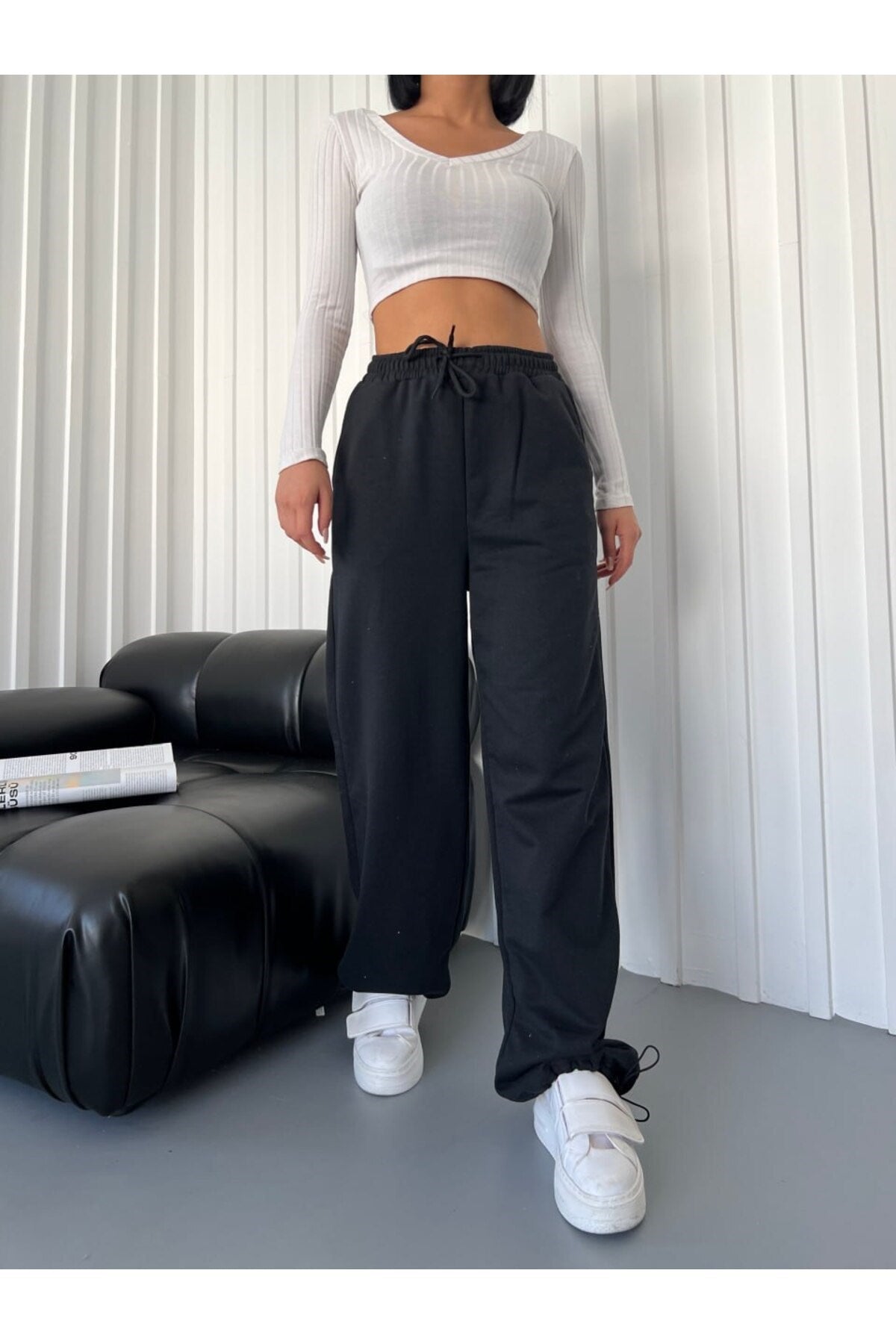 Atelier Bol Kalıp Eşofman Altı Outdoor Streetwear Y2K