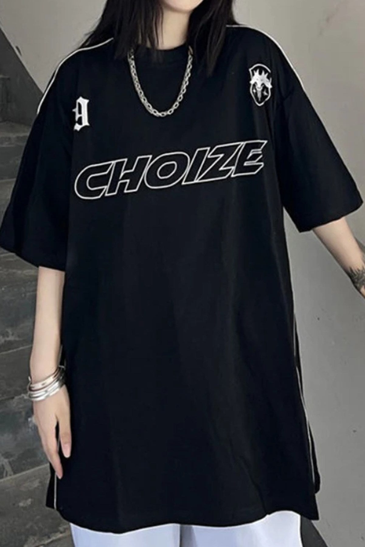 Outdoor Siyah Choize Extra Cash Jersey Unisex T-Shirt