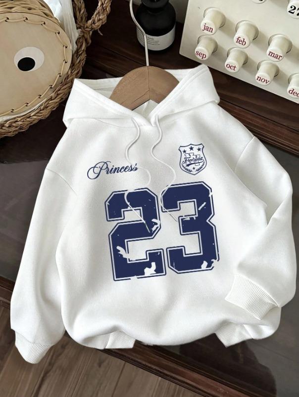 ESC BUTİK 23 Beyaz Kapşonlu Sweatshirt  Hoodie