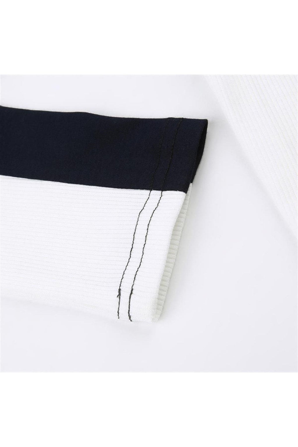 Muse Brand Baskılı Fermuarlı Siyah Crop