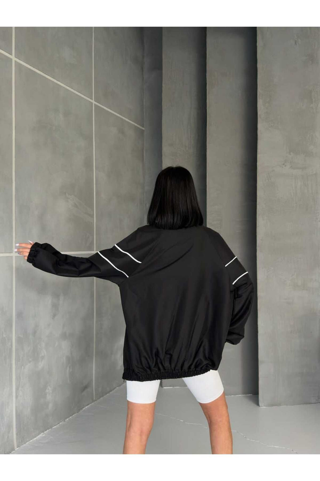 Hoodie Outdoor Y2K V Biye Street Paraşüt Baggy Ceket