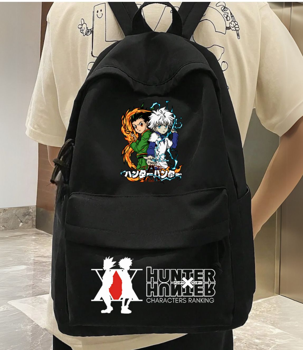 ESC BUTİK  Anime Hunter X Hunter Baskılı Okul, Dershane, Kurs Sırt Çantası