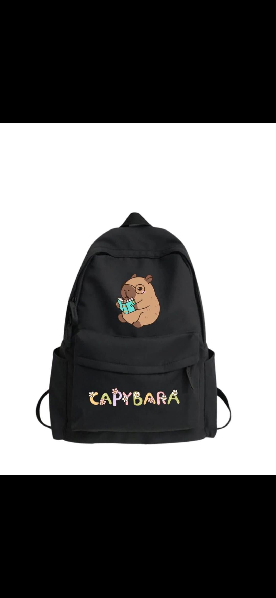 ESC BUTİK  Baskılı Renkli Unisex Okul Sırt Çantası