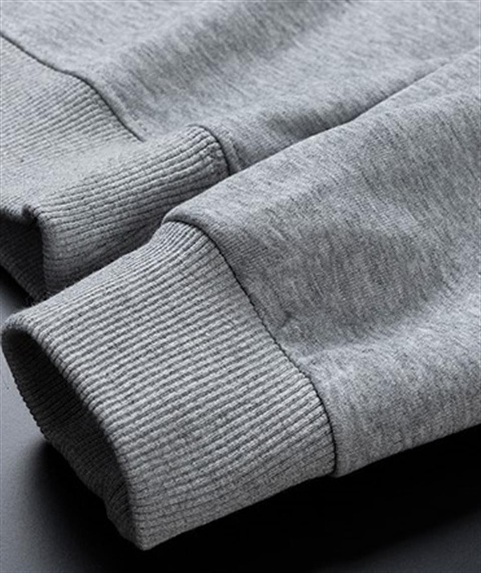 ESC BUTİK Best Baskılı Gri Unisex Oversize Bisiklet Yaka Sweatshirt