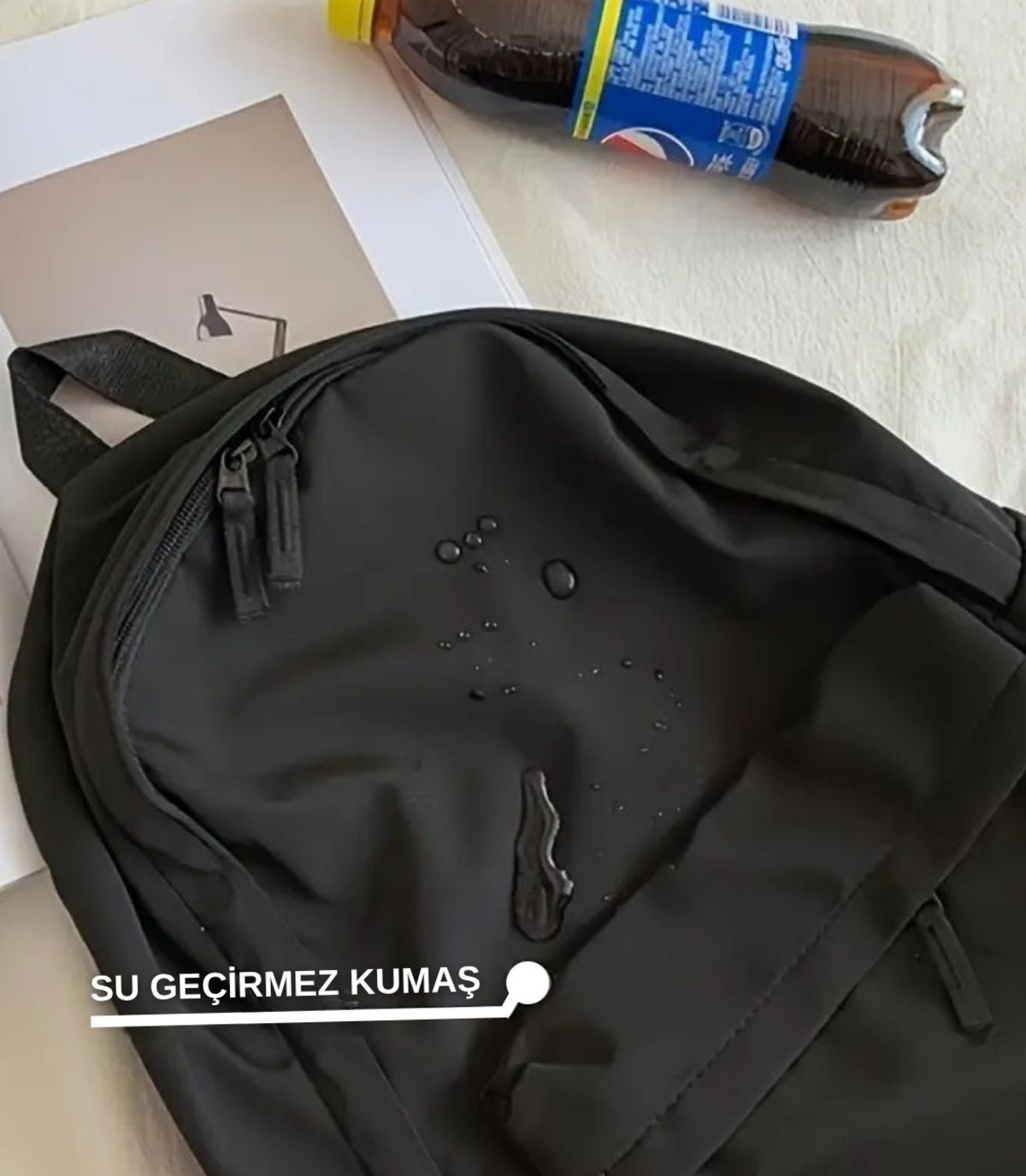 ESC BUTİK Billie Eilish Baskılı Unisex Okul Sırt Çantası