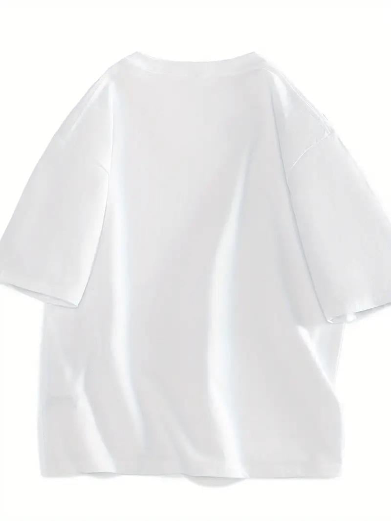 ESC BUTİK Capybara Unisex Beyaz Oversize T-shirt