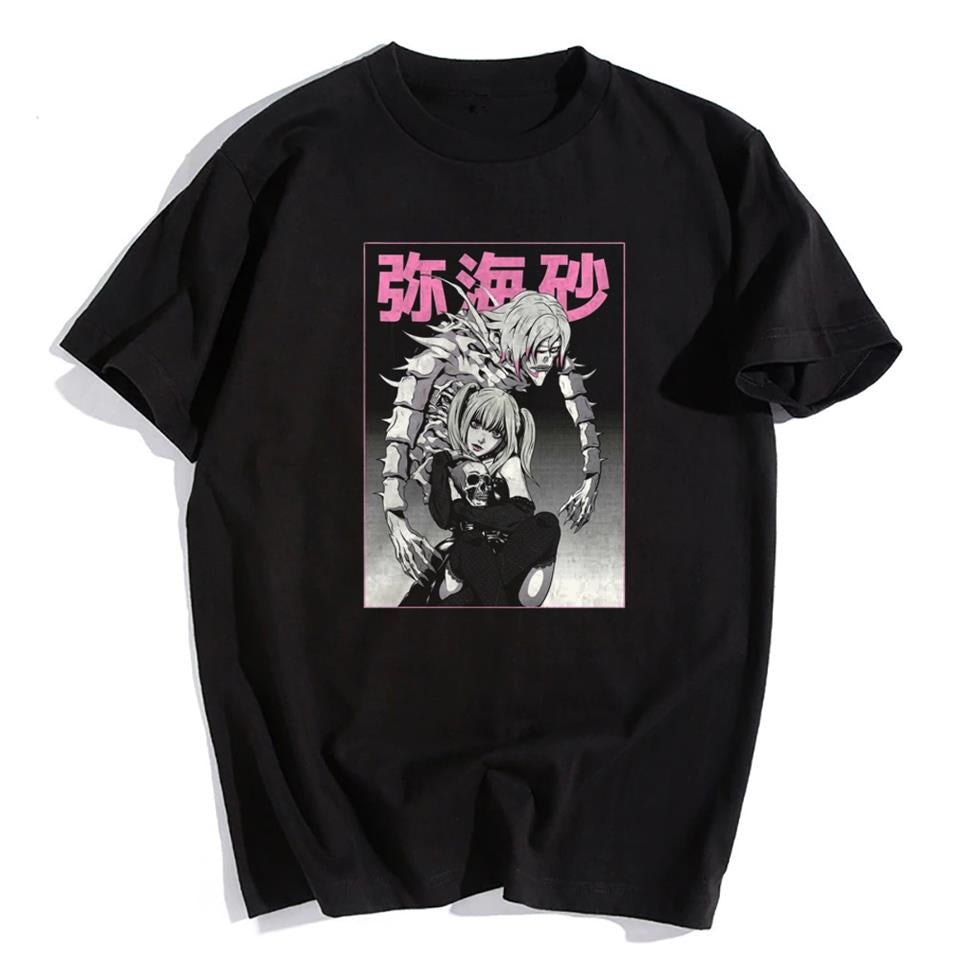 ESC BUTİK Death Note Siyah Unisex Oversize T-shirt