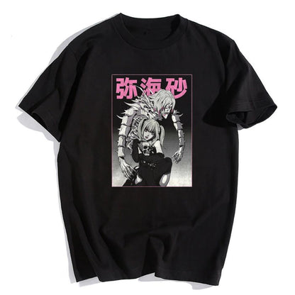 ESC BUTİK Death Note Siyah Unisex Oversize T-shirt