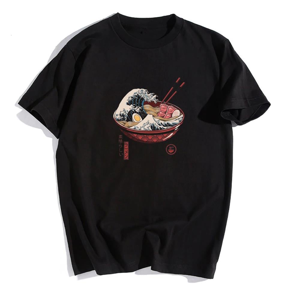 ESC BUTİK Eat Art Siyah Unisex Oversize T-shirt