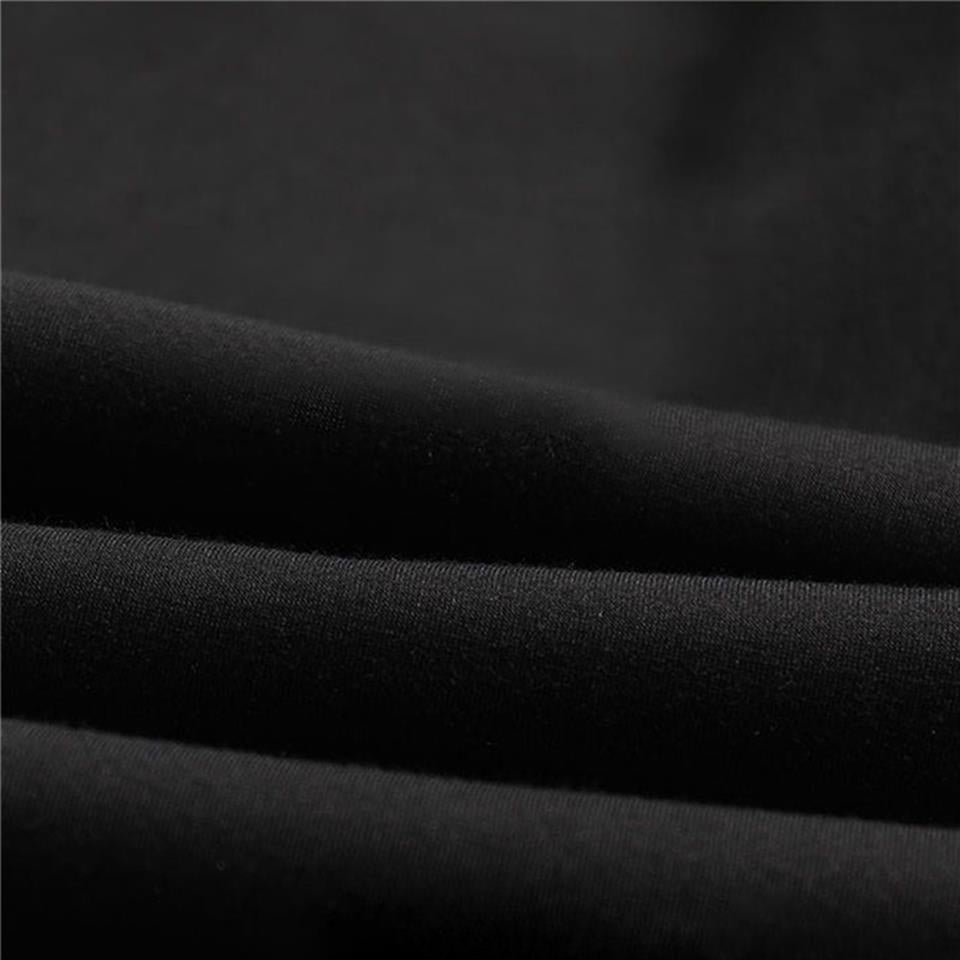 ESC BUTİK Gothic Skull Hand Baskılı Oversize Unisex Siyah Eşofman Altı