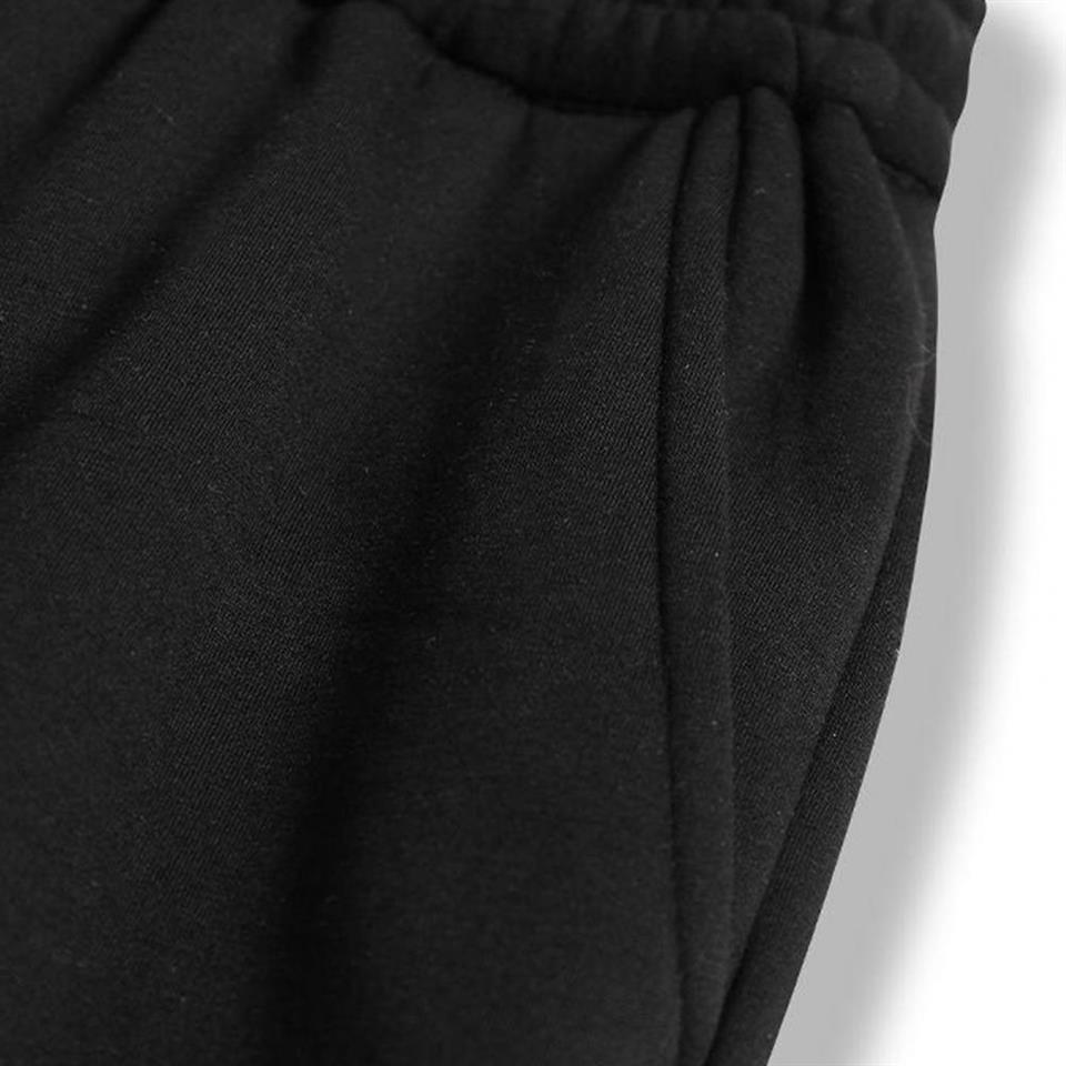ESC BUTİK I Do What I Want Baskılı Oversize Unisex Siyah Eşofman Altı