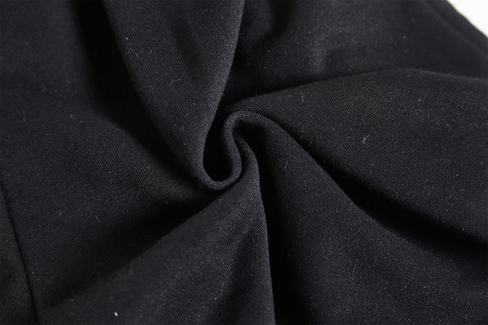 ESC BUTİK Killer Cat Baskılı Siyah Unisex Penye Şort