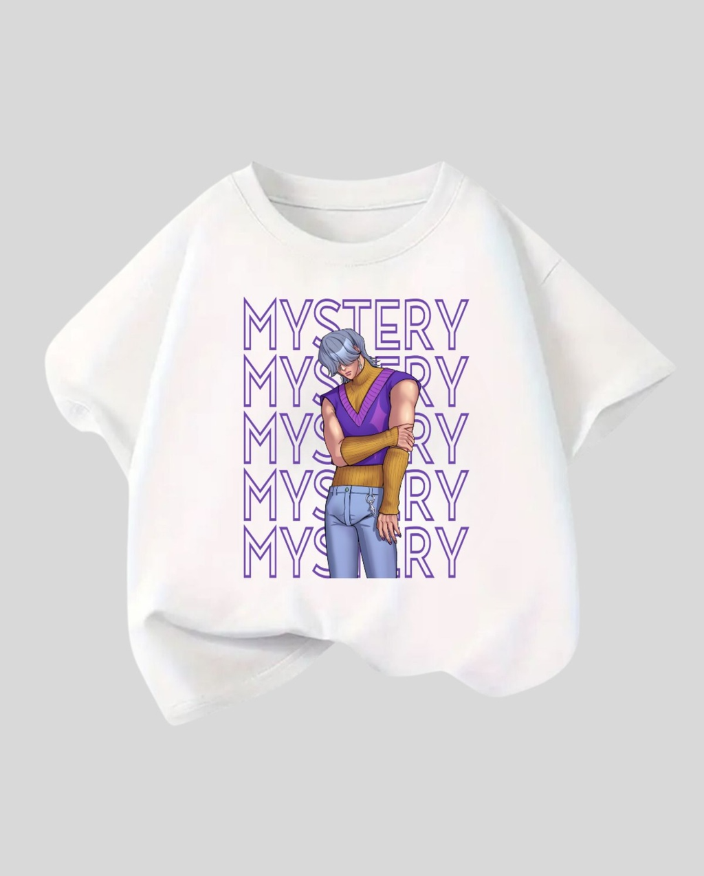 ESC BUTİK KPop Demon Hunterix Kids Design Unisex Oversize T-Shirt