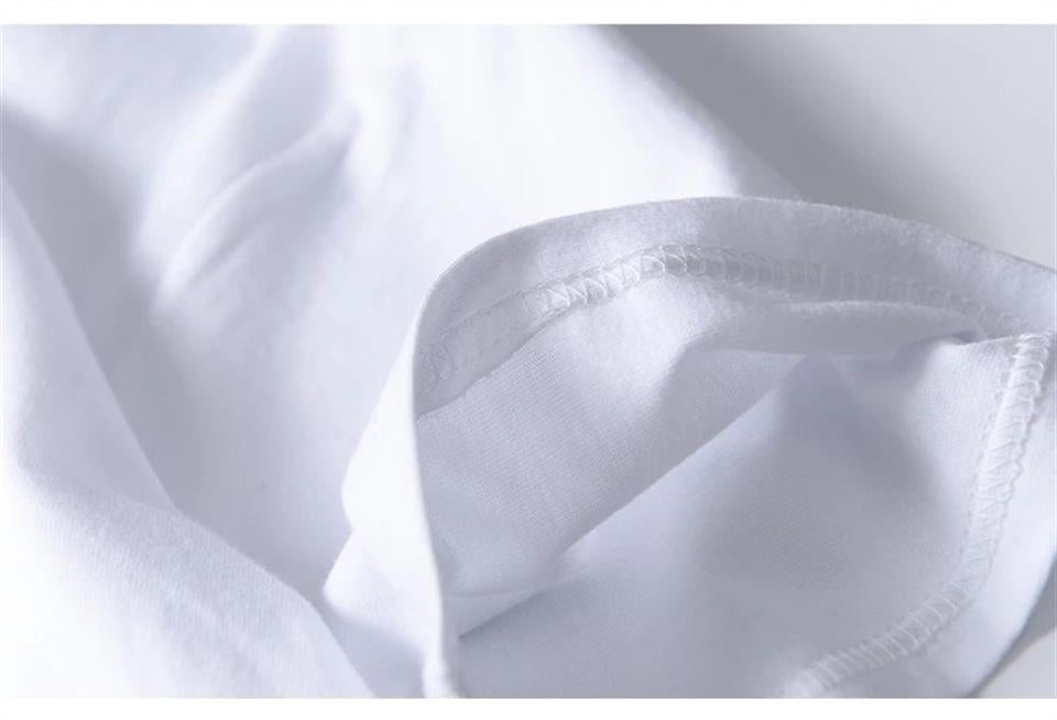 ESC BUTİK 'Look Mom I Can Fly' Beyaz Unisex Oversize T-shirt