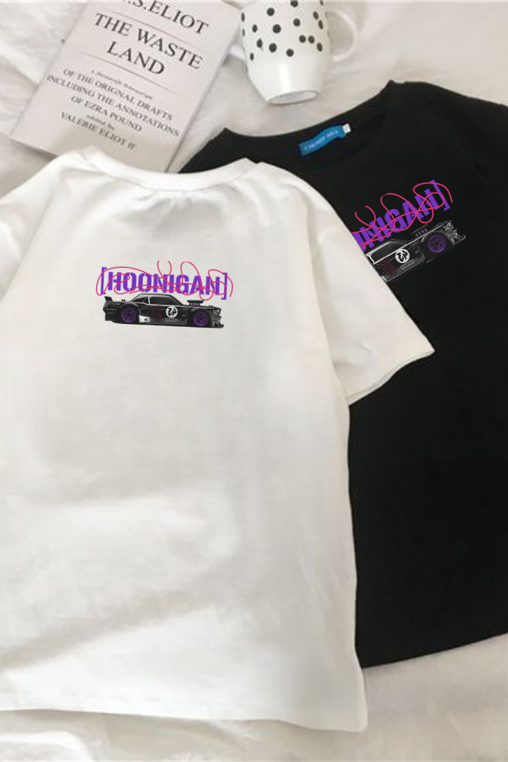 ESC BUTİK Mustang Hoonicorn v2 Baskılı  T-shirt
