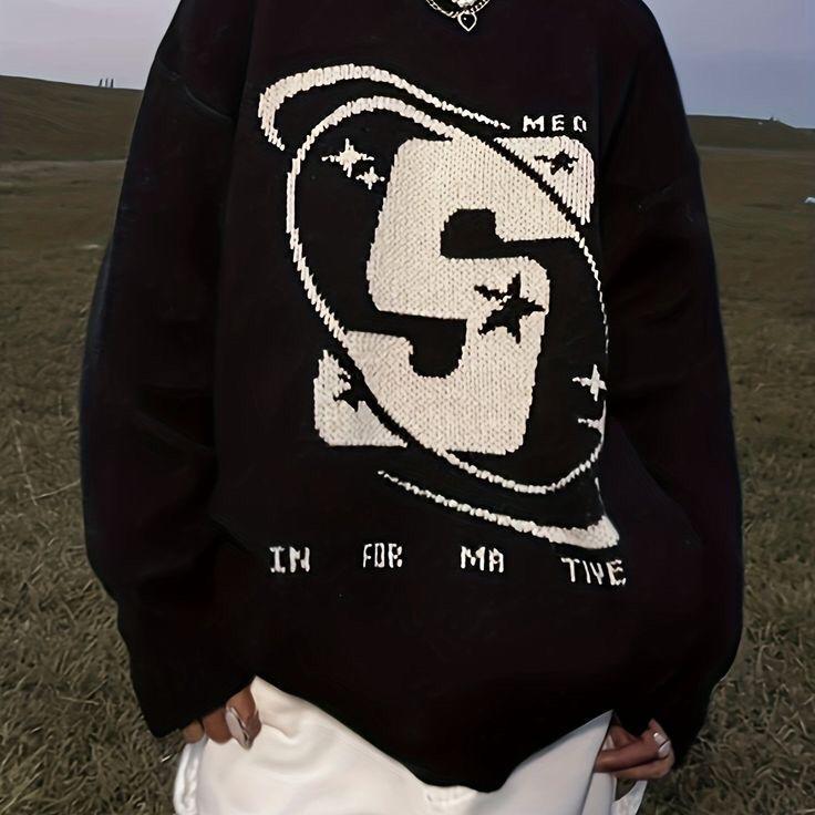 ESC BUTİK S Unisex Oversize Kazak