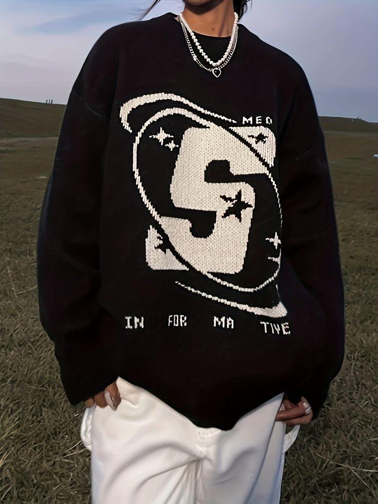 ESC BUTİK S Unisex Oversize Kazak