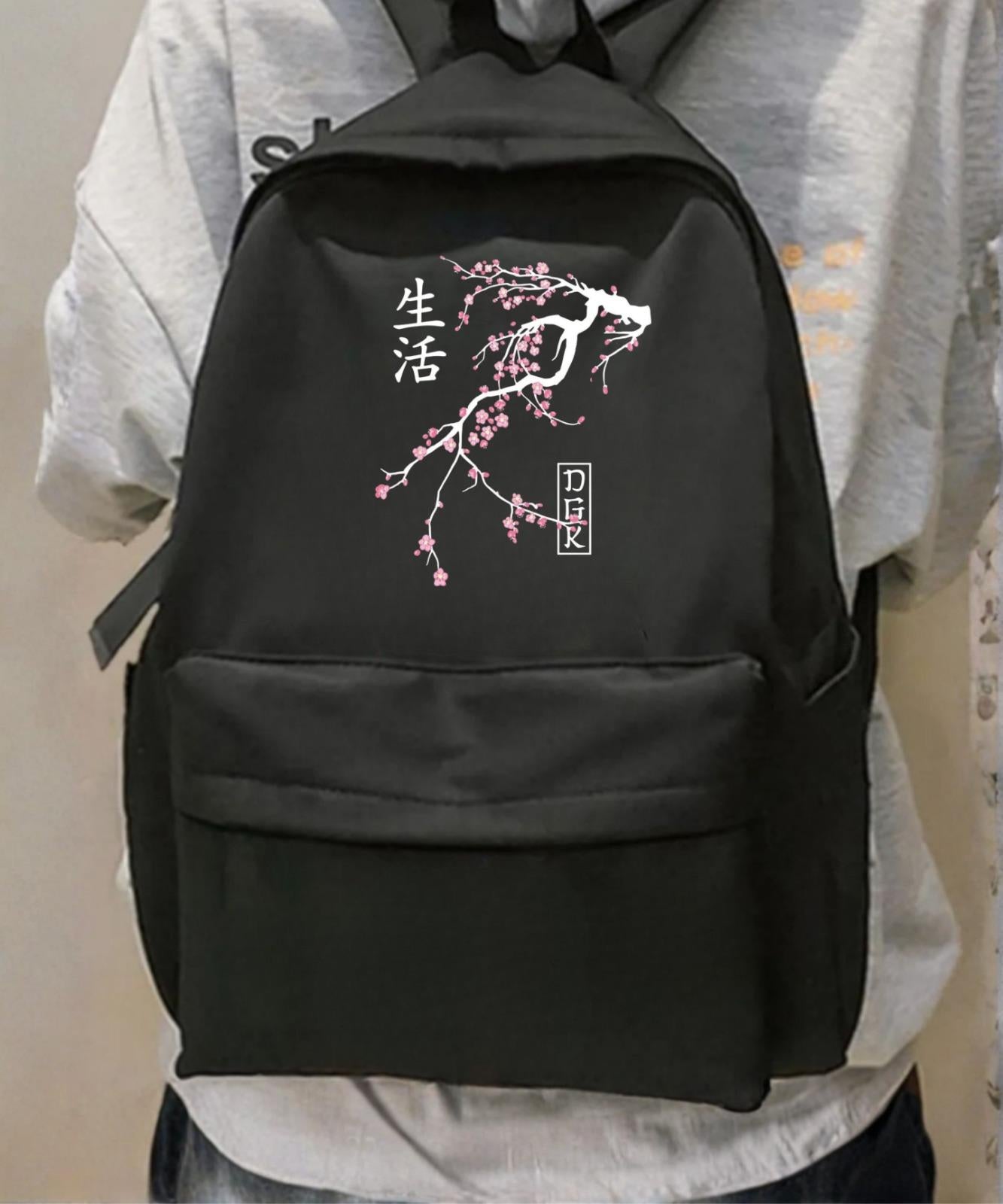 ESC BUTİK Sakura China Baskılı Okul, Dershane, Kurs Sırt Çantası