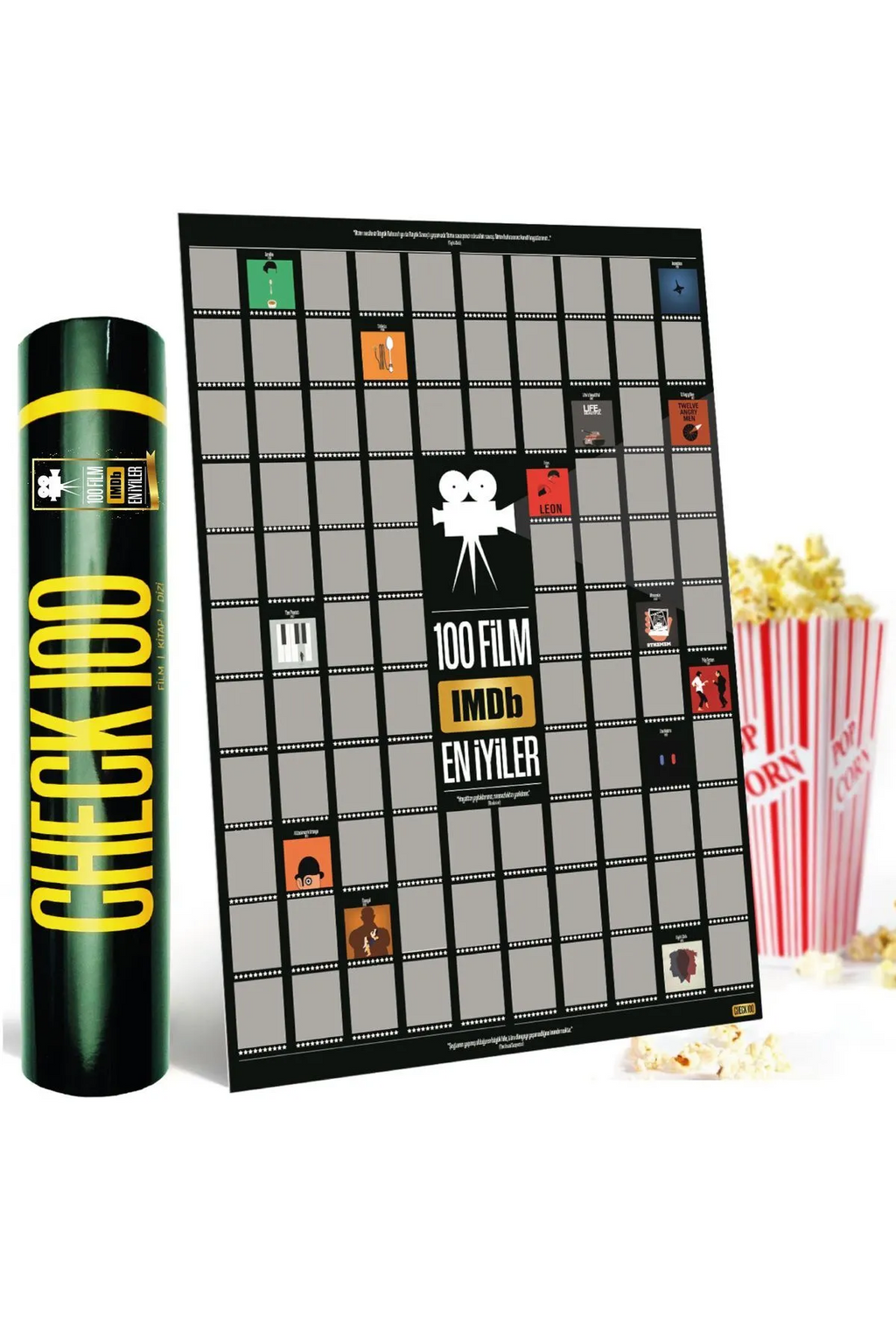 ESC BUTİK IMDB TOP 100 Kazıkazan Film Posteri