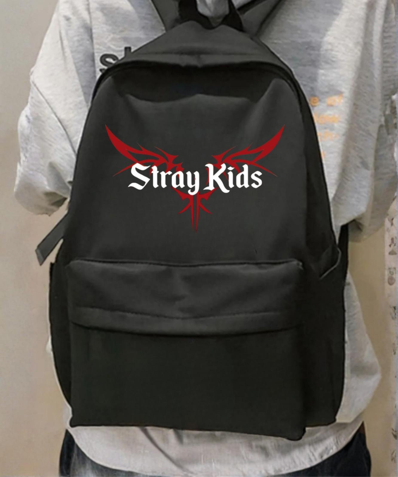 ESC BUTİK Stray Kids Baskılı Okul, Dershane, Kurs Sırt Çantası