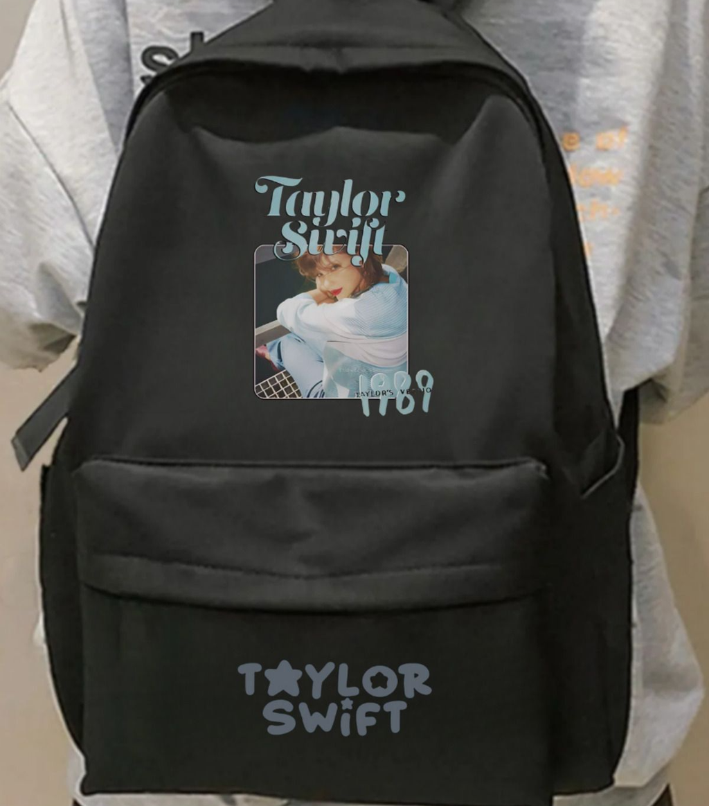 ESC BUTİK Taylor Swift Baskılı Unisex Okul Sırt Çantası