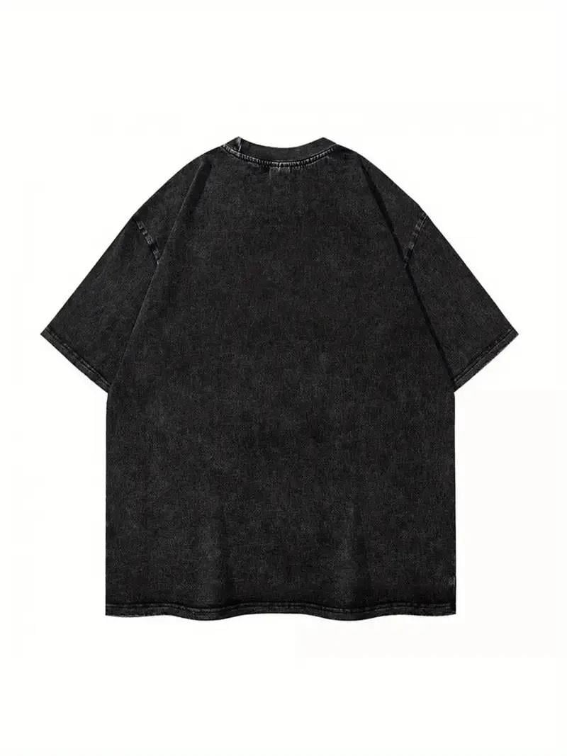 ESC BUTİK Yıkamalı Taylor Swift Oversize Vintage T-shirt